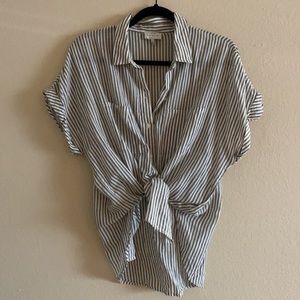Striped Lucky Brand Button-Up